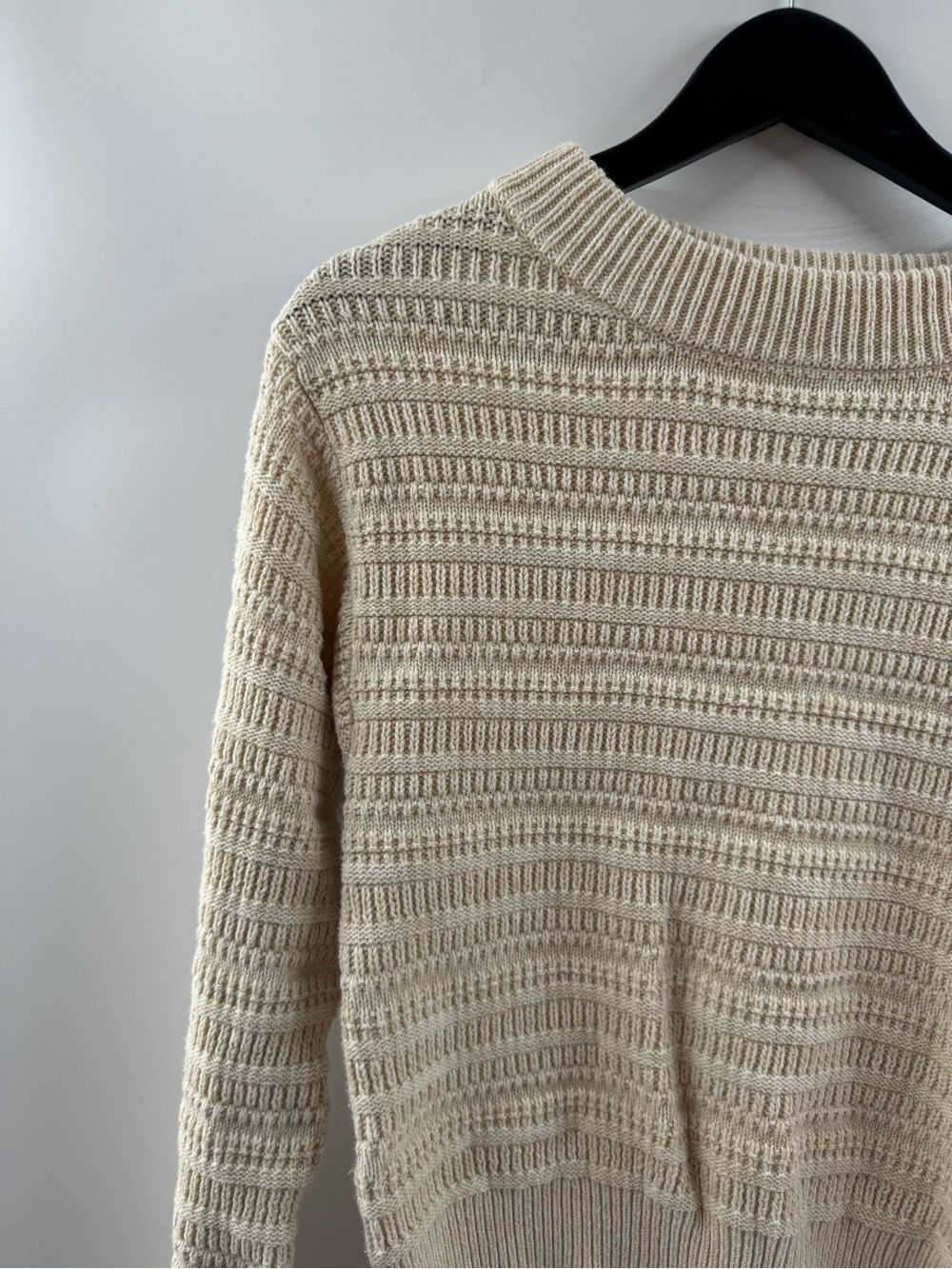 Universal Thread Cream Textured Knit Sweater – Women's XS - Picture 2 of 8
